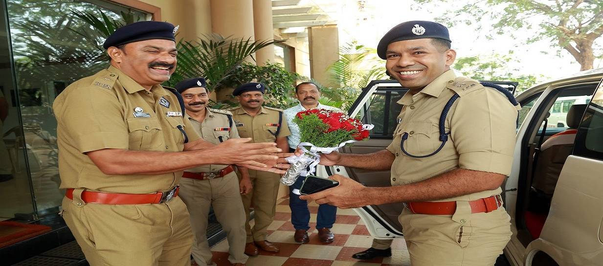 Welcoming the new District Police Chief Sri. Ankit Asokan IPS